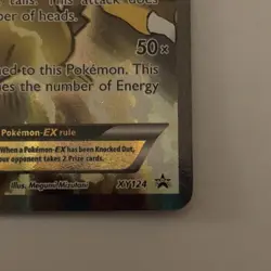 Pokemon Card - Pikachu EX XY Promos XY124 Promo - Image 2
