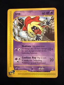 Jynx 18/147 Aquapolis Non-Holo Rare Vintage Pokemon Card TCG NM - Image 1