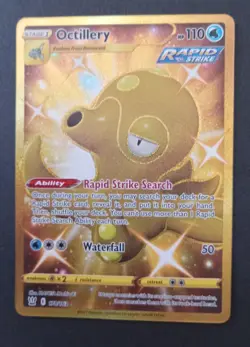 Pokemon Card - Secret Rare Octillery 178/163 Battle Styles NM or Better - Image 1