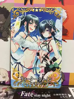 Water Shine Craft Essence FGO Fate Grand Order Arcade Card Mochizuki - Image 1