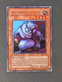 Yugioh TCG Card - 2x Giant Rat - MRL-079 -NM/ LP - 1st Edition - Vintage Rare - Image 3
