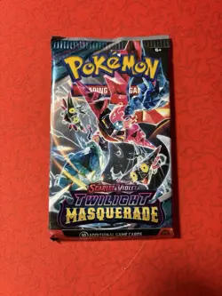 Pokemon TCG Scarlet & Violet: Twilight Masquerade Booster Pack - Image 1