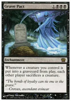 1 x Grave Pact - 8th Edition - NM-Mint - MTG - Image 1