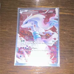 Pokemon TCG Reshiram RC22/RC25 Ultra Rare Full Art Holo English 2012 130 HP - Image 1
