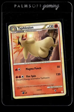 Typhlosion 32/123 HeartGold & SoulSilver Rare Pokemon - Image 1
