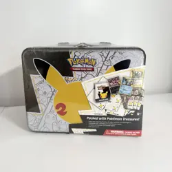 Pokemon TCG: Celebrations 25th Anniversary Collector Chest Lunch Box Sealed NEW - Image 1