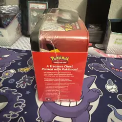 Pokemon 25th Anniversary Celebrations Treasure Chest Lunchbox Tin Factory SEALED - Image 4
