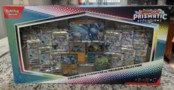 Pokemon TCG: Prismatic Evo Lucario Tyranitar Ex Premium Collection Sealed Box X2 - Image 1
