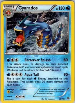 Gyarados 20/98 Rare Ancient Origins Pokemon Lightly Played - Image 1