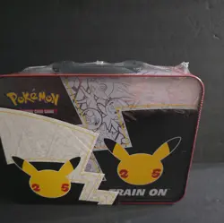 Pokemon TCG Celebrations 25th Anniversary Collectors Chest Lunch Box Tin Sealed 820650809415 - Image 3