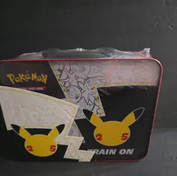 Pokemon TCG Celebrations 25th Anniversary Collectors Chest Lunch Box Tin Sealed 820650809415 - Image 4