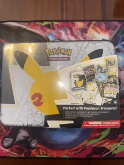 Pokemon Celebrations 25th Anniversary Collector's Chest Lunchbox Sealed - Image 1