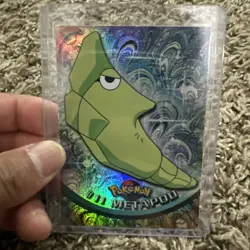 topps Pokemon TV Animation Edition Series 1 Rainbow Foil #12. Metapod CGC 10 - Image 3