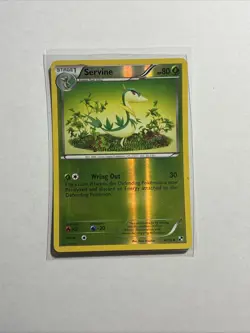 Pokemon TCG Servine Black & White 4/114 Reverse Holo Uncommon - Image 1