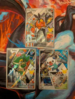 Pokemon TCG Series 2 First Partner Illustration Collection Gen 5 Unova FULL SET - Image 1