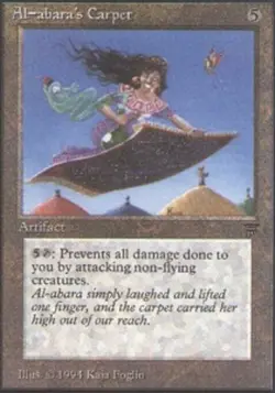 1 x Al-abara's Carpet - Legends - NM-Mint - MTG - Image 1