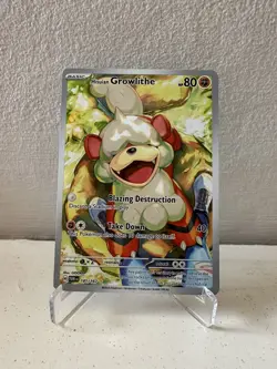 Pokemon TCG Perrin 220/167 and Hisuian Growlithe 181/ 167 Twilight Masquerade NM - Image 4