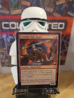 Frontline War-Rager Foil Edge of Eternities MTG NM - Image 2
