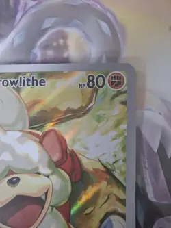 Pokemon TCG Hisuian Growlithe Twilight Masquerade IR 181/167 NM - Image 3