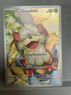 Pokemon TCG Hisuian Growlithe Twilight Masquerade Card 181/167 NM Condition - Image 2
