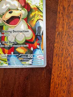 Pokemon TCG Hisuian Growlithe Illustration Rare Twilight Masquerade 181/167 NM - Image 3