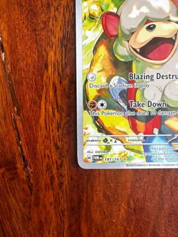 Pokemon TCG Hisuian Growlithe Illustration Rare Twilight Masquerade 181/167 NM - Image 4