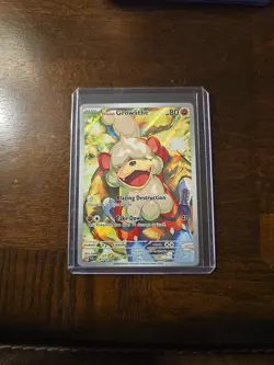 Pokemon TCG Hisuian Growlithe Twilight Masquerade IR 181/167 NM - Image 1