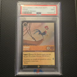 Disney Lorcana Heihei Boat Snack League Promo Cold Foil PSA 9 EN 2023 #9 - Image 1