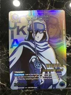 Union Arena Rukia Kuchiki Release Event Winner Promo Bleach Volume 2 - Image 1