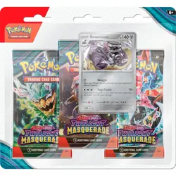 Pokemon TCG: Scarlet & Violet - Twilight Masquerade 3 Booster Pack Blister & Rec - Image 1