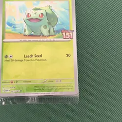 Bulbasaur Pokemon TCG Scarlet & Violet 151 Best Buy Stamped Promo Sealed 001/165 - Image 5