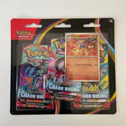 Pokemon TCG: Mega Evolution—Chaos Rising Triple Pack !!NEW RARE!! - Image 1