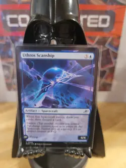 MTG - Edge of Eternities - Uthros Scanship - 0085 - NM - Playset x4 - Image 1