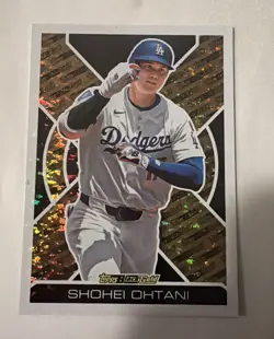 2025 Topps Update Series - Shohei Ohtani #BG-19 - Topps Black Gold - Dodgers MVP - Image 1