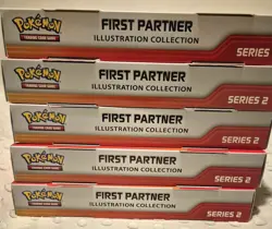 Pokemon TCG First Partner Illustration Collection Series 2 x 5, Sealed Fast Ship - Image 2