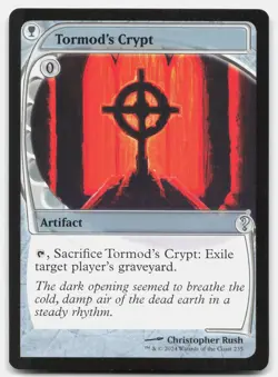 Tormod's Crypt (Future Sight) - NM - MB2 Mystery Booster 2 # 235 - MTG Magic - Image 1