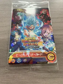 Super Dragon Ball Heroes Ultra God Mission Hero Avatar Parallel Card New Sealed - Image 4