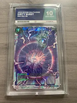 Dirty Burst - DB2-062 SR Frieza - Dragon Ball Super Card - Mythic Booster Ace 10 - Image 1