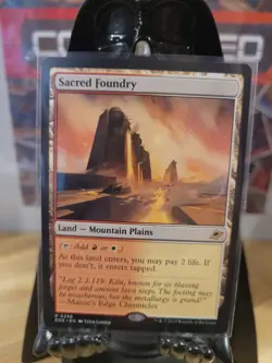 Sacred Foundry #256 (NM) Edge of Eternities EOE Magic MTG - Image 1