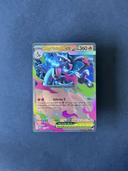 Pokemon Card Mega Charizard X EX MEP 029 Mega Evolution Black Star Promo NM - Image 1