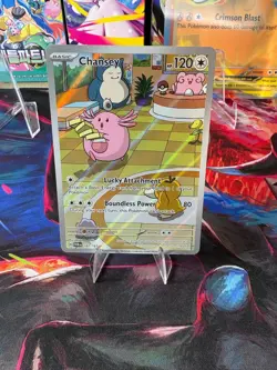Chansey 187/167 Twilight Masquerade Illustration Rare Pokemon Card Near Mint - Image 1
