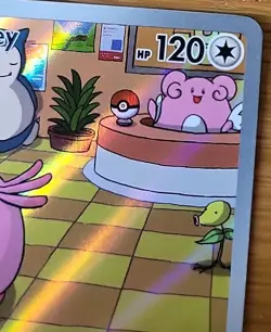 Pokemon TCG Twilight Masquerade Chansey Illustration Rare 187/167 - Near Mint - Image 3