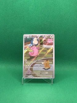 Pokemon TCG Twilight Masquerade Chansey Illustration Rare 187/167 - Near Mint - Image 1