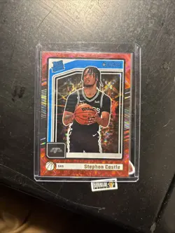 2024 Panini Donruss | Stephon Castle #244 International Red (Rookie Card) - Image 1