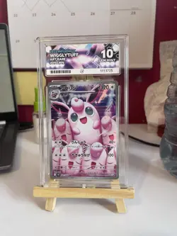 Pokemon TCG Wigglytuff Art Rare 091/080 Japanese Inferno X ACE 10 Graded Card - Image 2