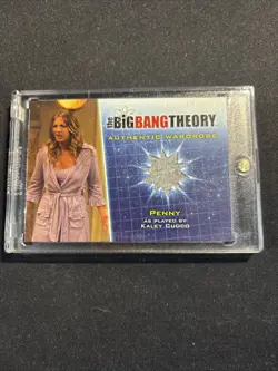 The Big Bang Theory Authentic Wardrobe Relic Card Penny M29 Kaley Cuoco - Image 1