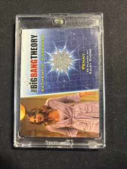The Big Bang Theory Authentic Wardrobe Relic Card Penny M29 Kaley Cuoco - Image 2