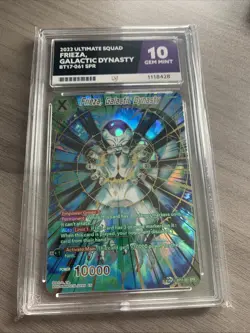 FRIEZA 2022 DRAGON BALL SUPER TCG #BT17-061 SPR (SPECIAL RARE) ACE 10 (GEM MINT) - Image 1