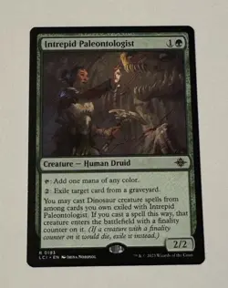 MTG Intrepid Paleontologist -The Lost Caverns of Ixalan LP - Image 1