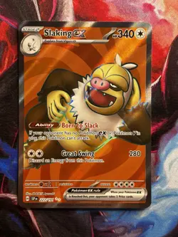 Slaking ex 227/191 Full Art Ultra Rare Surging Sparks NM/M Pokemon TCG - Image 1